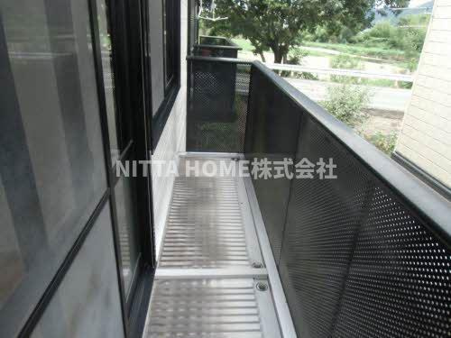 エスト　かわらまちのバルコニー|南向きの明るいバルコニーです◇