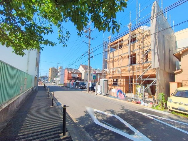 メルディア　姫宮の前面道路含む現地写真