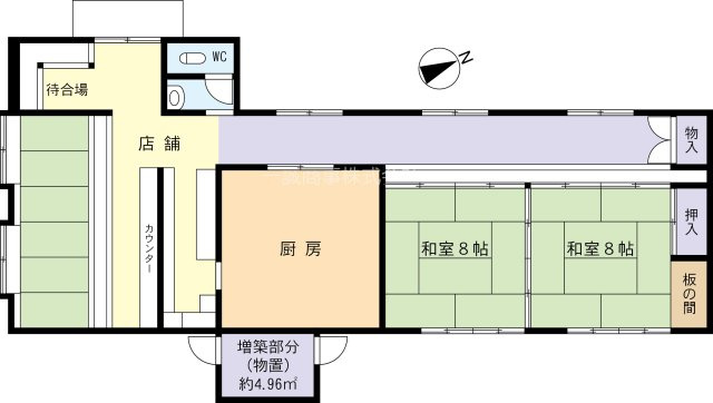 【間取り】 | 笠師町Kテナント