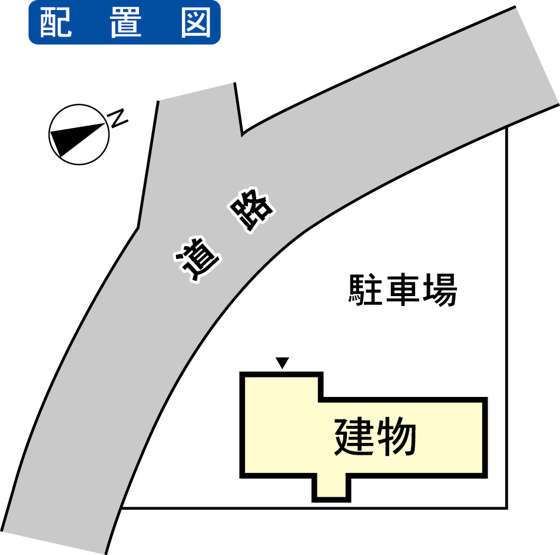 【区画図】 | 笠師町Kテナント