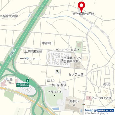 【地図】 | 笠師町Kテナント