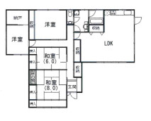 笠井町　貸作業所　貸事務所の間取り