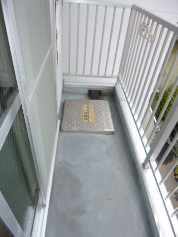 熊本市中央区九品寺１丁目の賃貸マンションのバルコニー