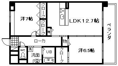 【間取り】 | Ｇｒａｃｅ　Ａ Ｐ Ｃ