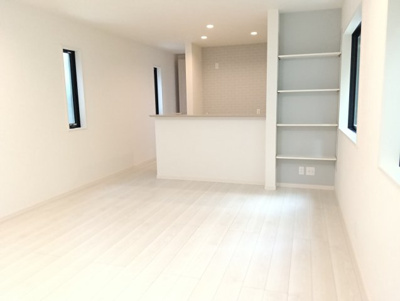 【居間・リビング】 | 港北区小机町2期 | おしゃれな居間です