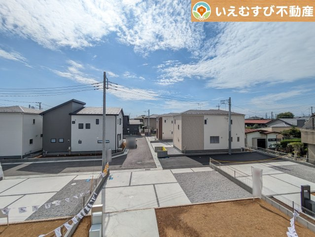 Livele Garden.S　行田城西第2の展望|安らぎを実感できる街並が望めます。
9棟の綺麗な区画に分かれた統一感のある街並み。新生活を快適にスタート！