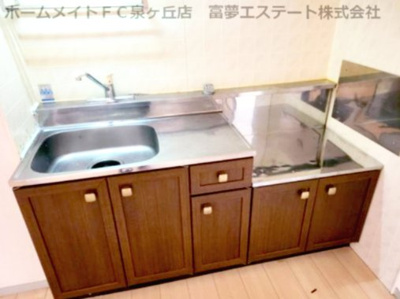 【キッチン】 | ネオグレイス | ※イメージ　反転タイプのお部屋の写真