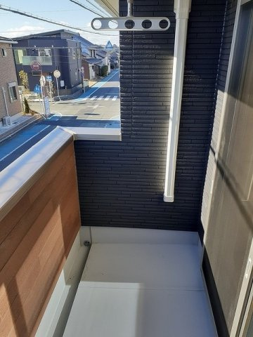 チェリーハウスのバルコニー