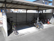 【その他共用部分】 | コンフォートN | 駐輪場です