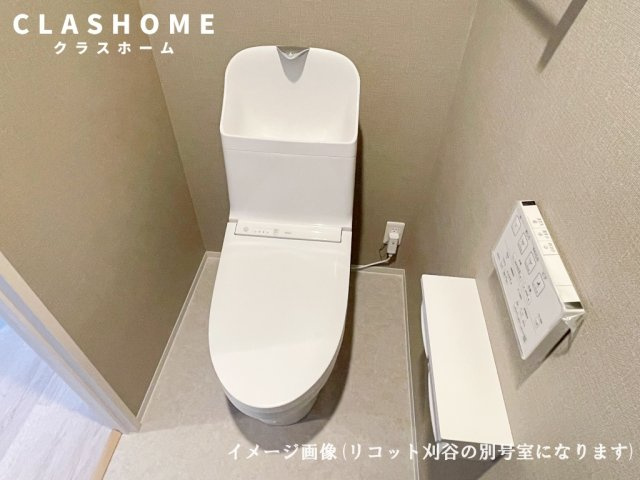 リコット刈谷　　刈谷市の賃貸ならクラスホーム刈谷店のトイレ