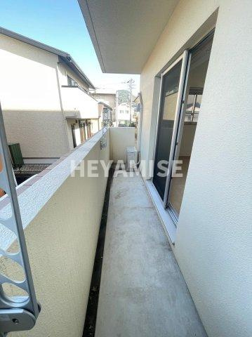 マルヨシコート長与のバルコニー|※同物件別号室です