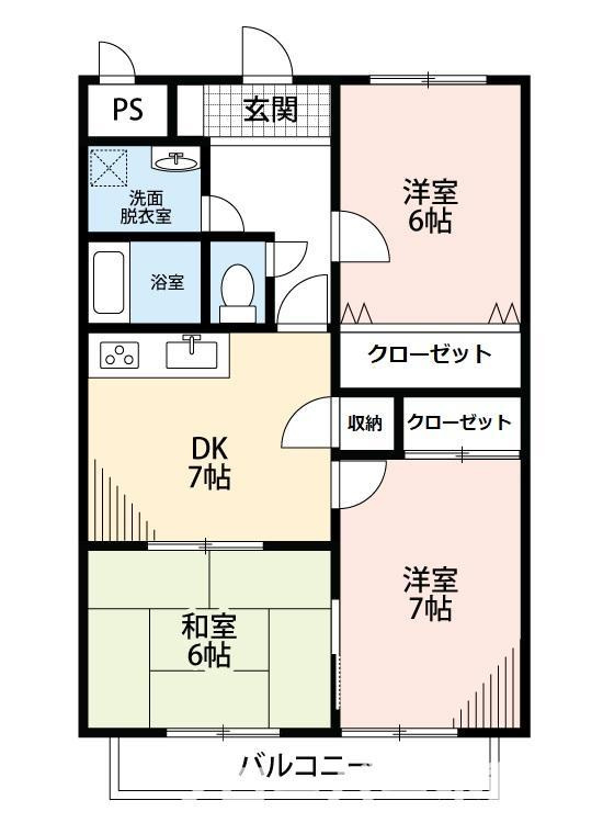サンセール垂水の間取り