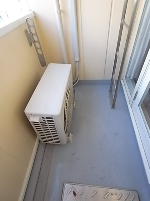 シュープリームのバルコニー