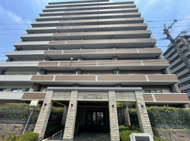 コアマンションルネス大橋の外観|宮崎市大橋三丁目所在のマンションです