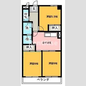 ソレアード川添の間取り