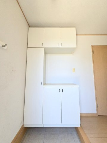 春日部市藤塚　中古一戸建の玄関|2025撮影