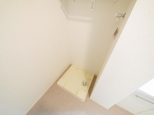 ブランドールαの設備|洗濯機置き場です