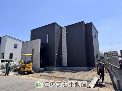 【外観】 | ワイウッドコート小山市城東第３期4号棟 | 建築中現地写真（ご見学できます）