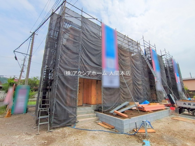 入間市南峯・全3棟　新築一戸建　1号棟　～金子駅徒歩5分～の外観|現地写真（2025年7月7日撮影）