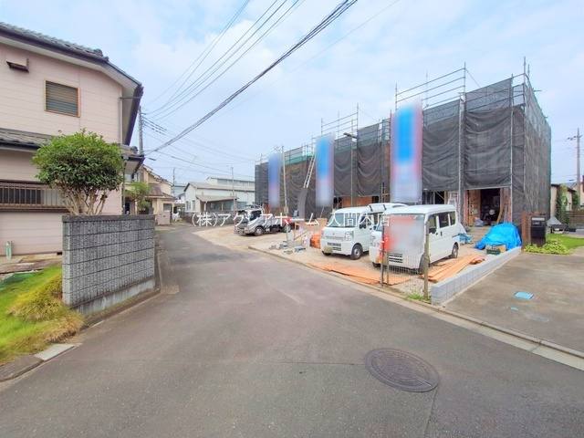 入間市南峯・全3棟　新築一戸建　1号棟　～金子駅徒歩5分～の前面道路含む現地写真|現地写真（2025年7月7日撮影）