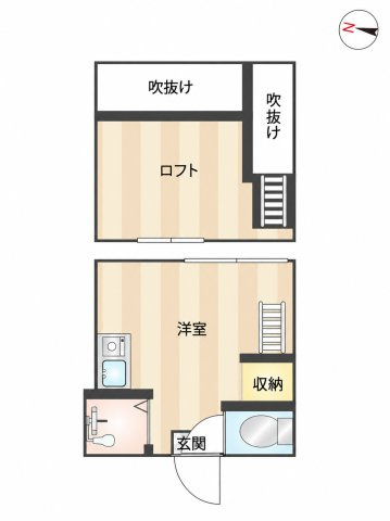 【間取り】 | アーンベスト北新宿 | 間取り
