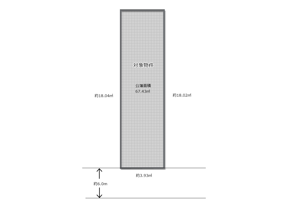 大阪市旭区清水2丁目の区画図
