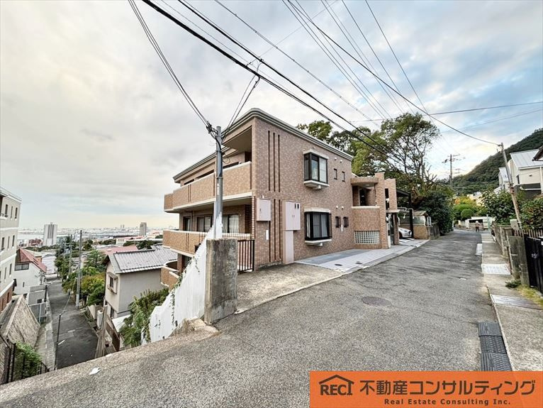 サンビルダー城の下の外観