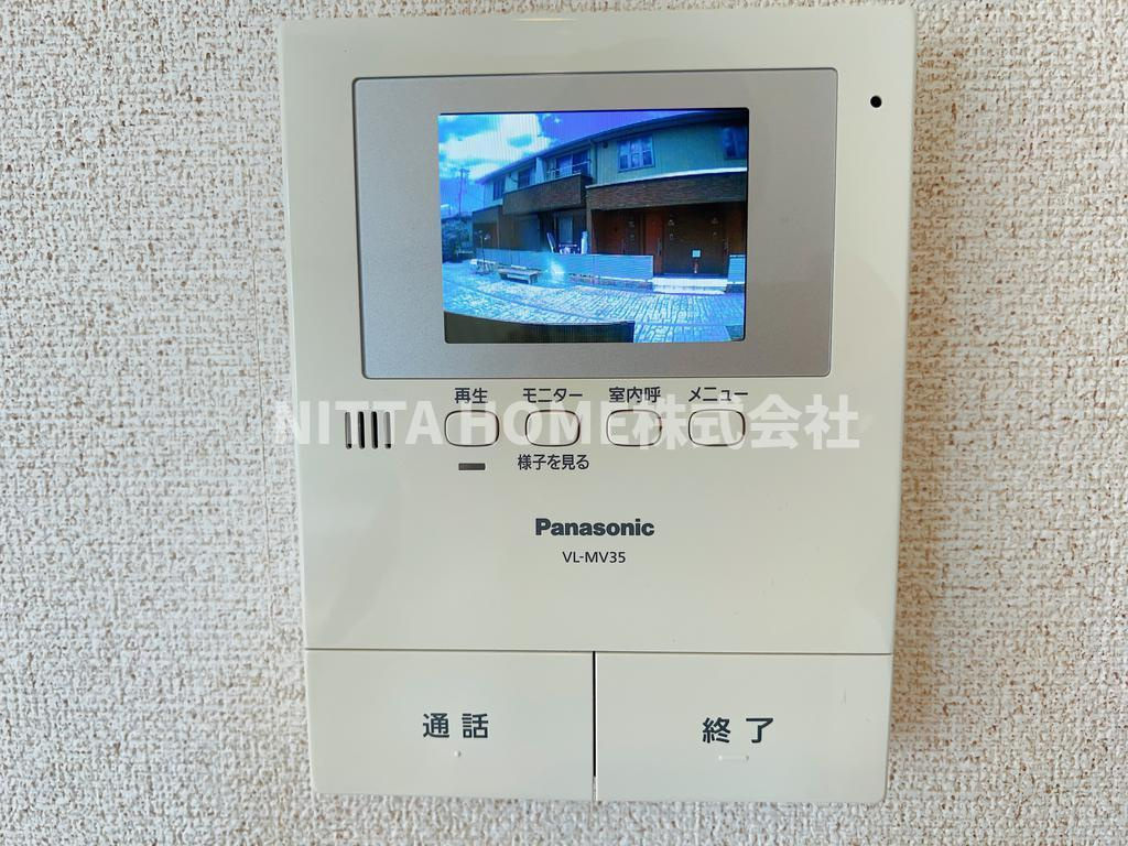 サニーヒル幸　１号館のセキュリティ|TVインターホン設置済み★