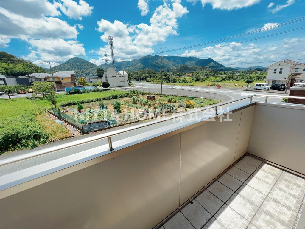 サニーヒル幸　１号館のバルコニー|南向きバルコニーで日当たりGOOD＊