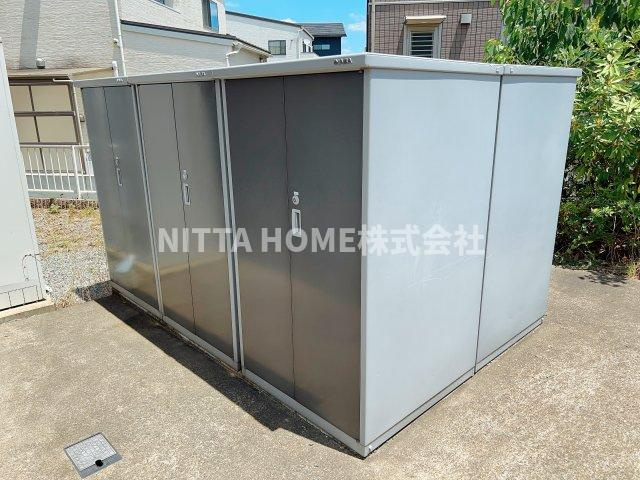 サニーヒル幸　１号館のその他共用部分|外部トランクは無料で使用OK◆