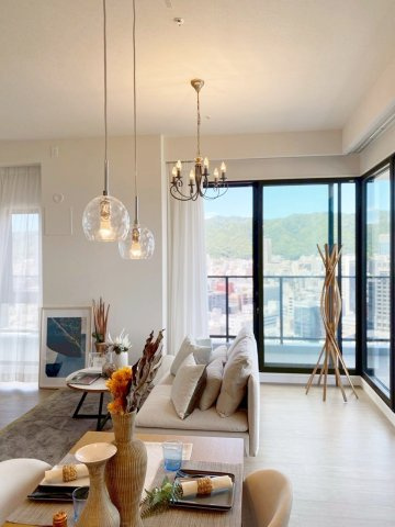 ベイシティタワーズ神戸WESTの居間・リビング