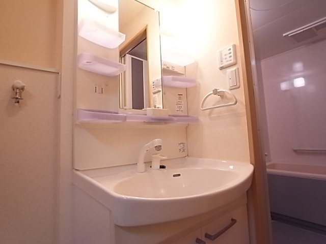 リュイール桃山台の洗面所