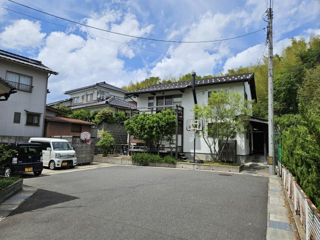 【No.7400】布勢中古住宅/3LDKS/自然素材/LDK20帖、薪ストーブ♪の前面道路含む現地写真