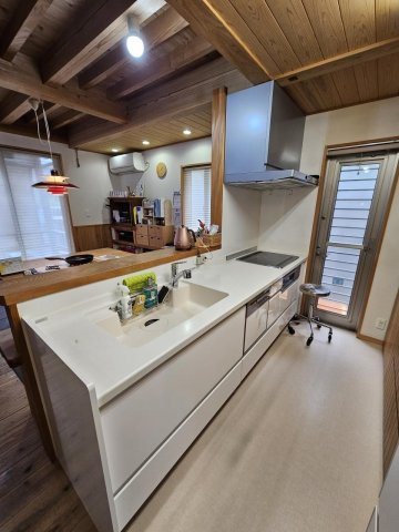 【No.7400】布勢中古住宅/3LDKS/自然素材/LDK20帖、薪ストーブ♪のキッチン