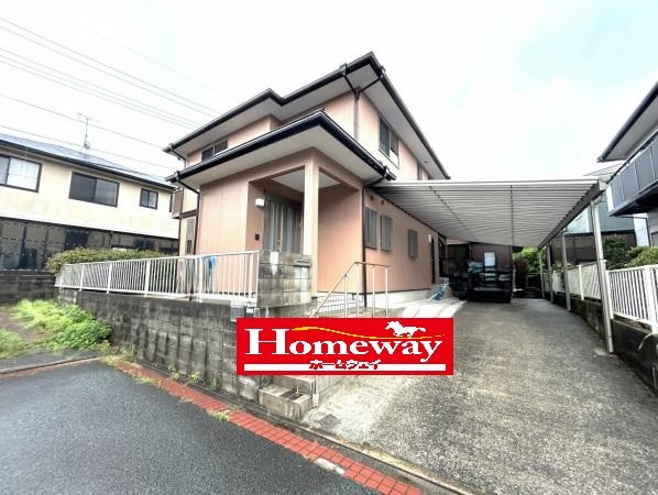 【外観】 | 仲介手数料無料！藤山小学校に通えるリフォーム済み中古住宅　宇部市文京台１丁目 | かわいいお家になって誕生します