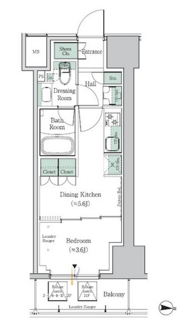 ワンルーフレジデンス中野南台