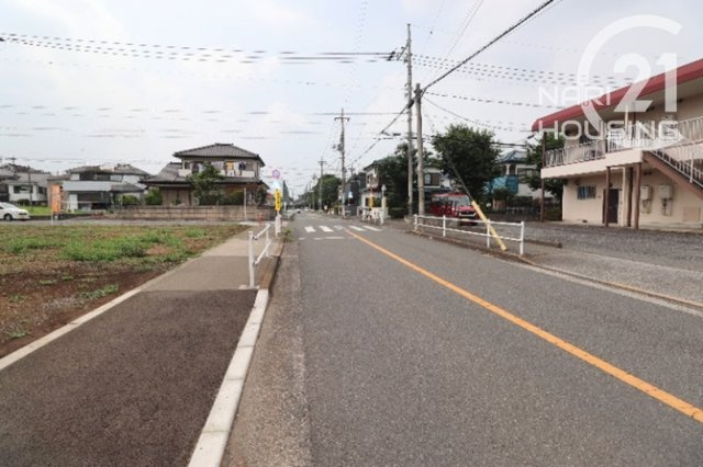 【前面道路含む現地写真】 | 瑞穂町南平2丁目　売地 | 瑞穂町立瑞穂第四小学校区域