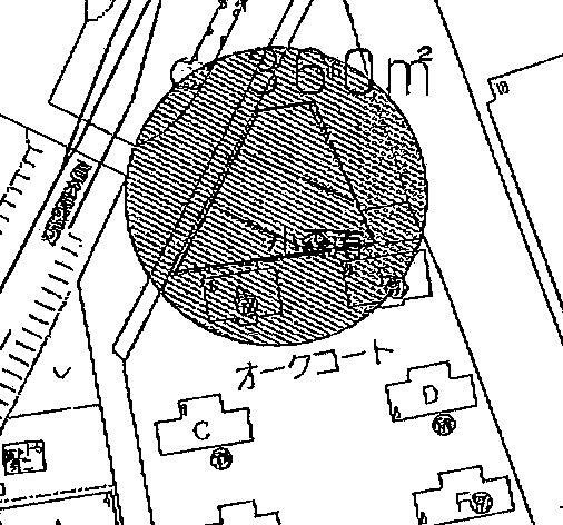 ●津市高茶屋小森町 売土地の区画図