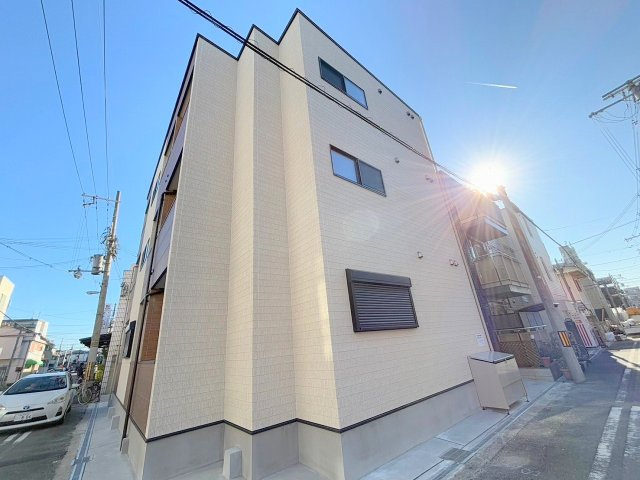 クラウドパレス上新庄の外観
