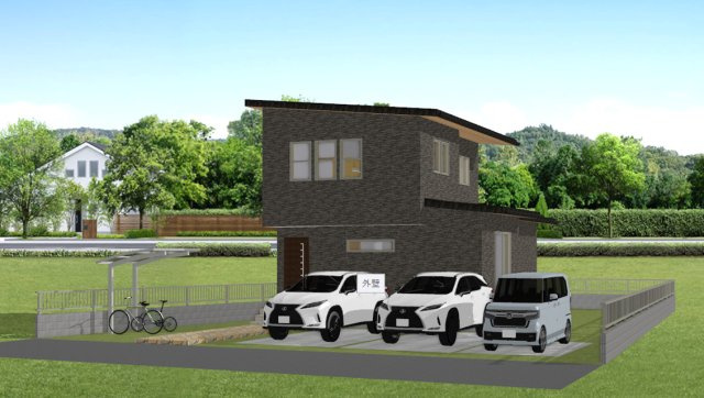 狭山市北入曽【土地】の外観パース|外観パースです