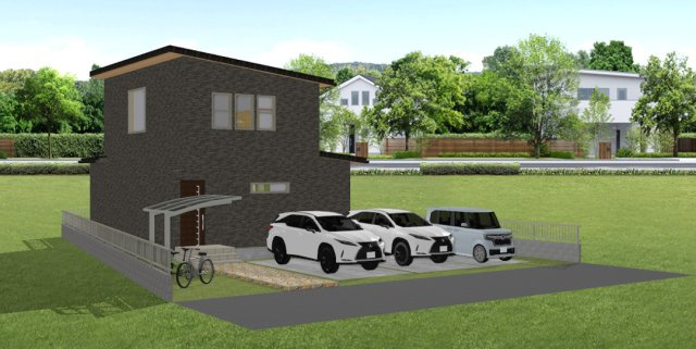 狭山市北入曽【土地】の外観パース|外観パースです