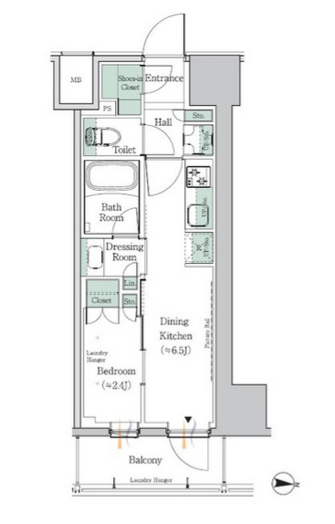 ワンルーフレジデンス中野南台