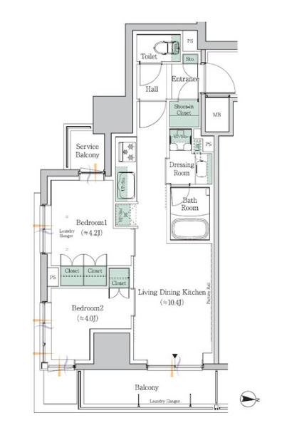 ワンルーフレジデンス中野南台