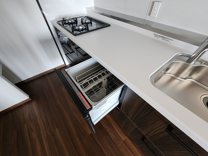 マルベリー小牧山南のキッチン|食器洗い乾燥機付きです