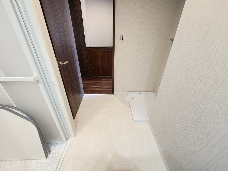 マルベリー小牧山南の洗面所|ゆったりとスペースのある洗面所