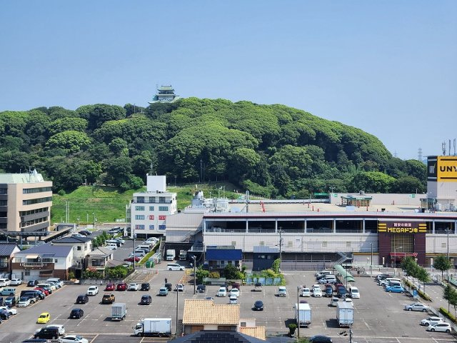 マルベリー小牧山南の展望|北側は小牧山城がキレイに見えます
