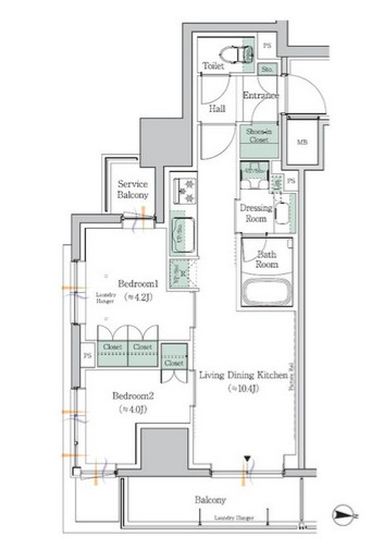 ワンルーフレジデンス中野南台