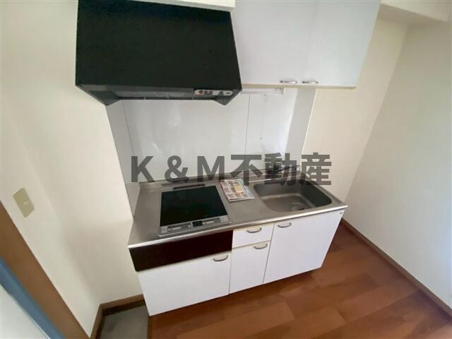 パークサイド明原のキッチン|きれいなキッチンです