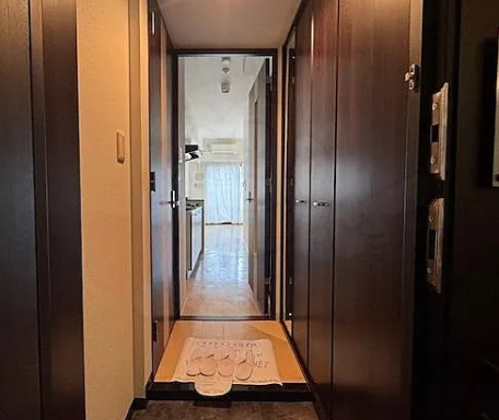 グランシス江坂の玄関