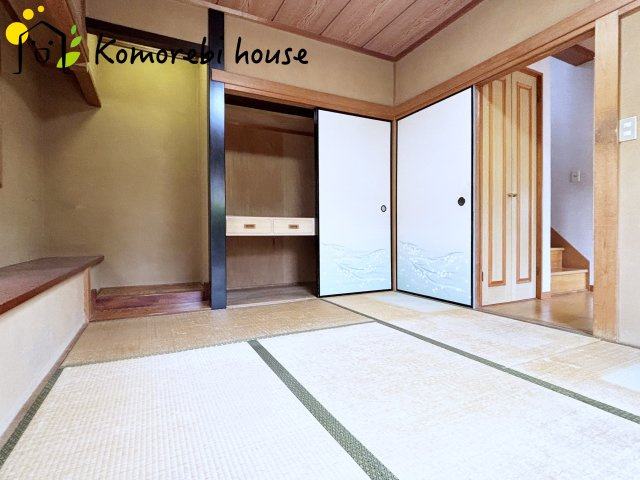 比企郡川島町八幡1丁目　中古一戸建ての和室|床の間と押し入れがあります